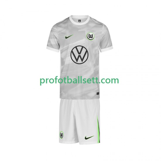 Fotballdrakt VfL Wolfsburg Barn Bortekit 2025-2026 Kortermet