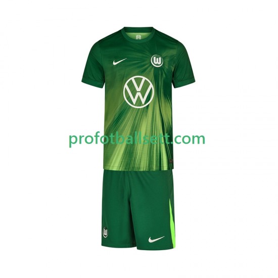 Fotballdrakt VfL Wolfsburg Barn Hjemmekit 2025-2026 Kortermet