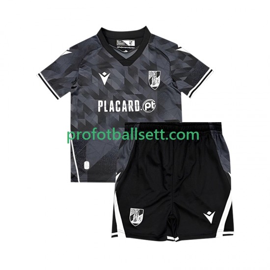 Fotballdrakt Vitoria SC Barn Bortekit 2025-2026 Kortermet